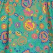 Darcy: Bright floral skirt