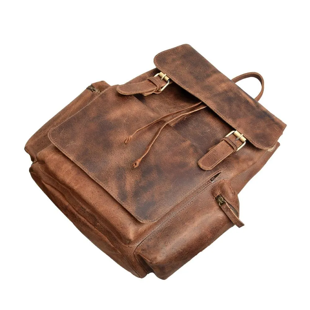 Deana Handcrafted Leather Backpack