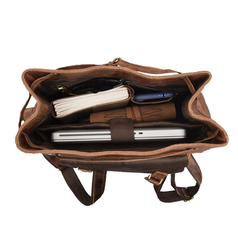 Deana Handcrafted Leather Backpack