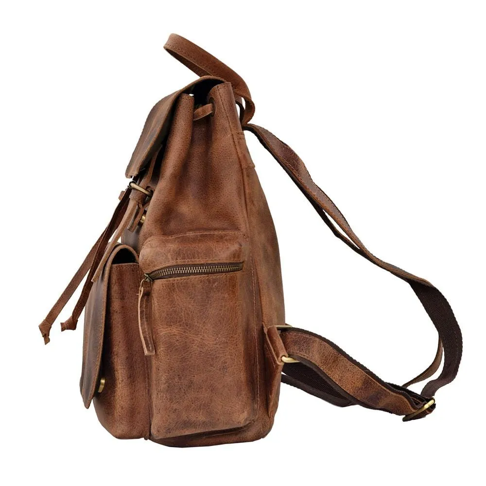 Deana Handcrafted Leather Backpack