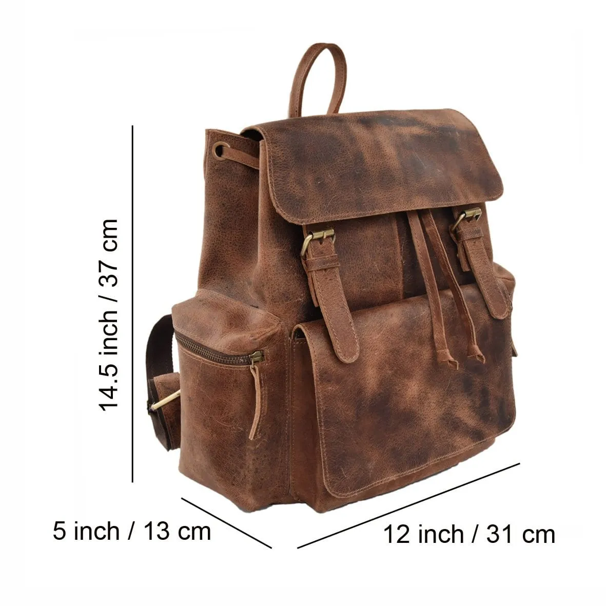 Deana Handcrafted Leather Backpack