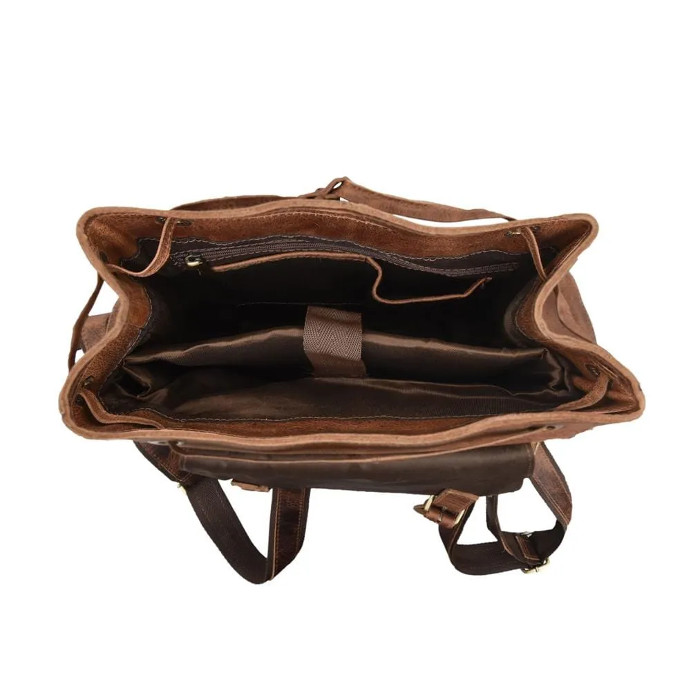 Deana Handcrafted Leather Backpack