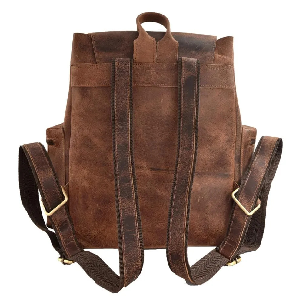 Deana Handcrafted Leather Backpack