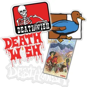 DEATHWISH "BENNY BOYS" 5x STICKER PACK