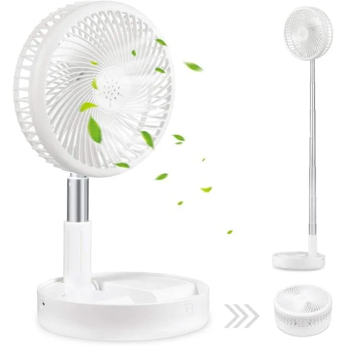 Decakila Rechargeable Mini Telescopic Fan - KMFC014W