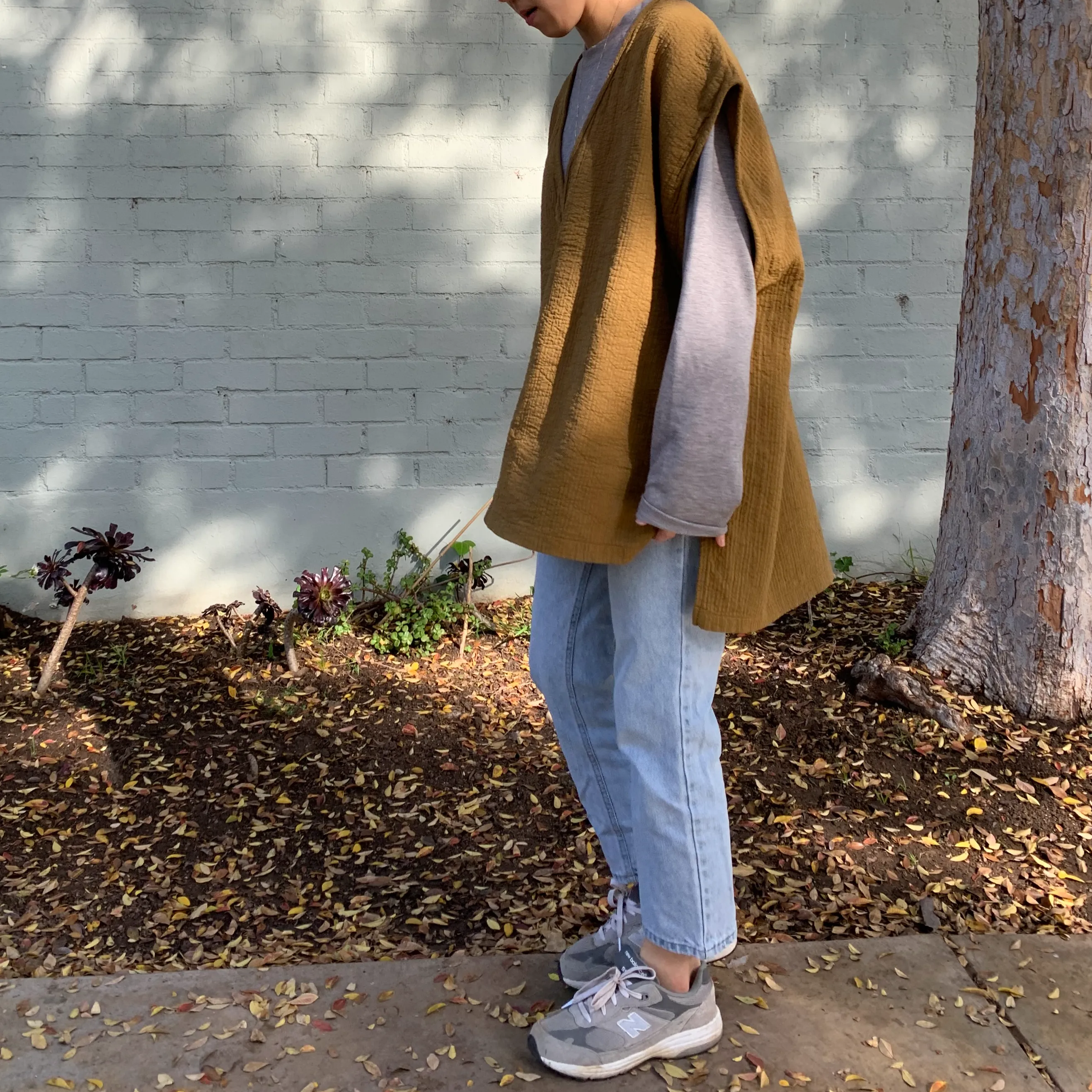 December Easy Peasy Vest Olive