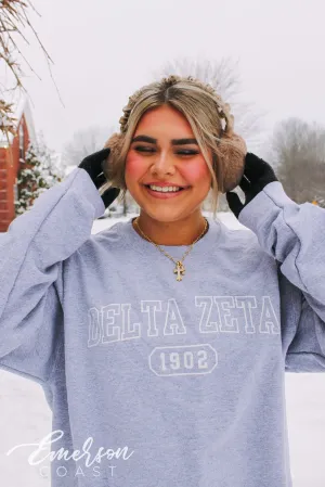 Delta Zeta Athletics Oversized Crew