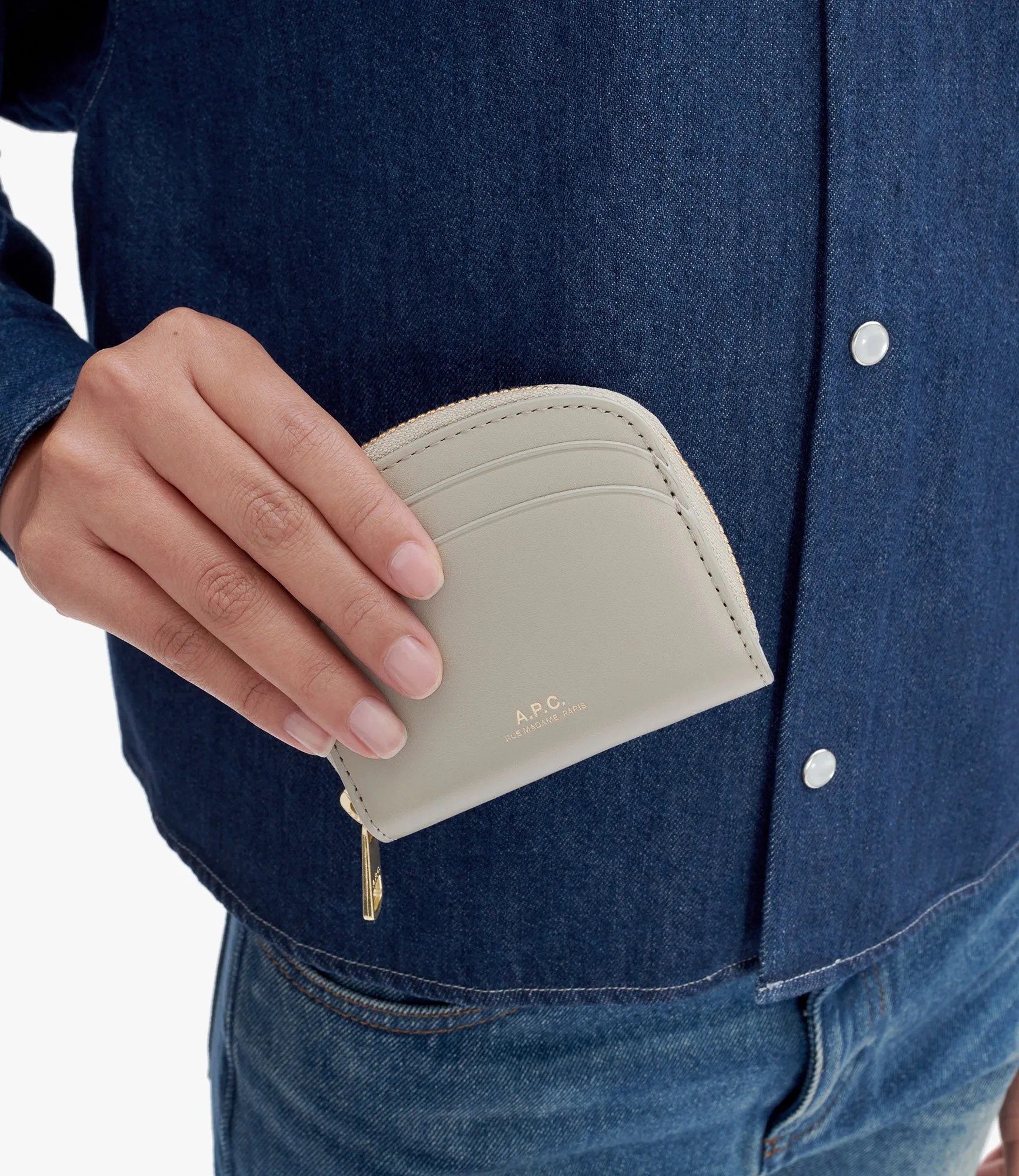 Demi-Lune Mini compact wallet