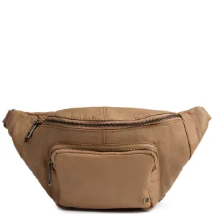 Depeche Camel Leather Bumbag/Sling Bag