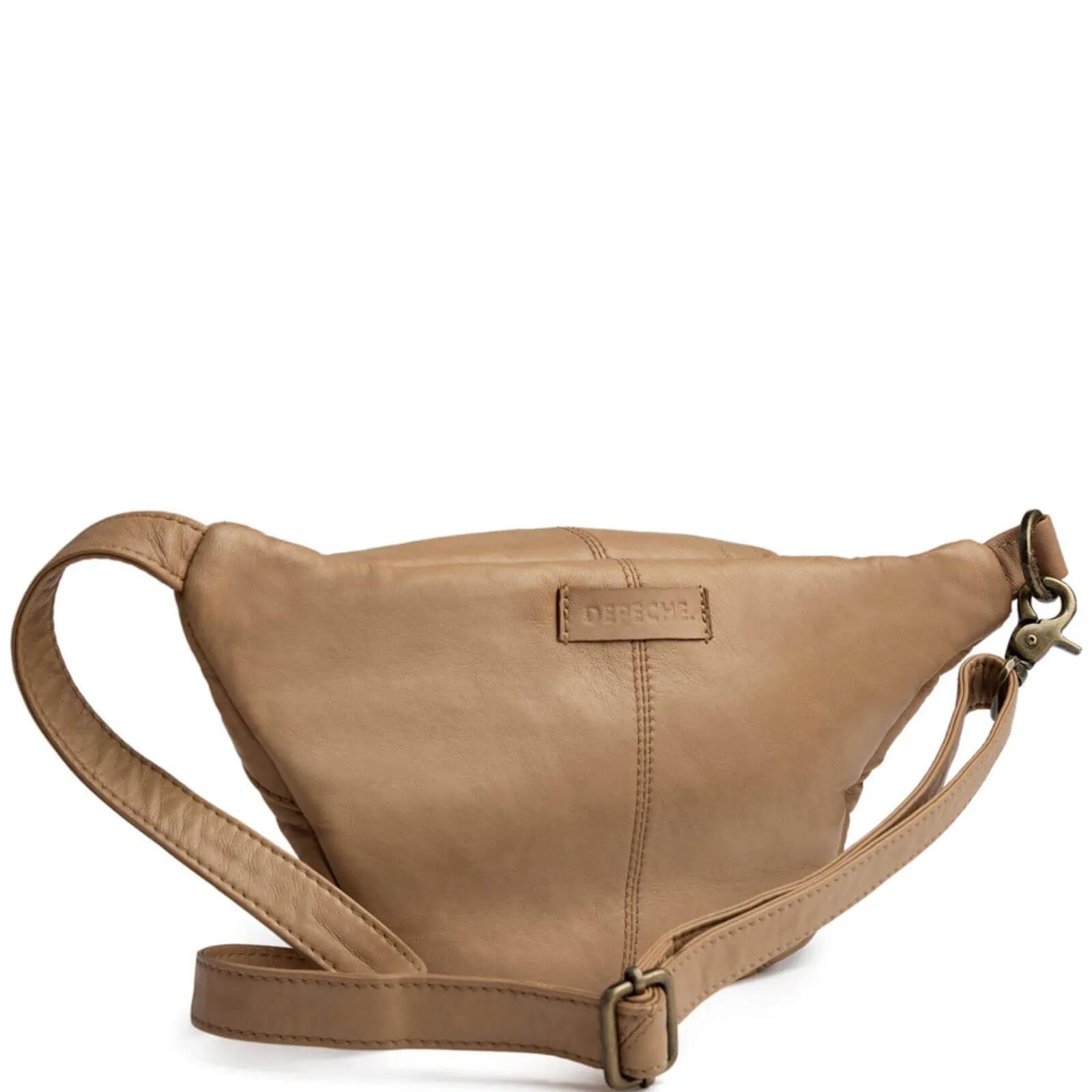 Depeche Camel Leather Bumbag/Sling Bag