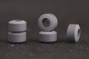 Dirty FB illPills - Slate Grey Urethane Fingerboard Wheels (70D Street Shape)