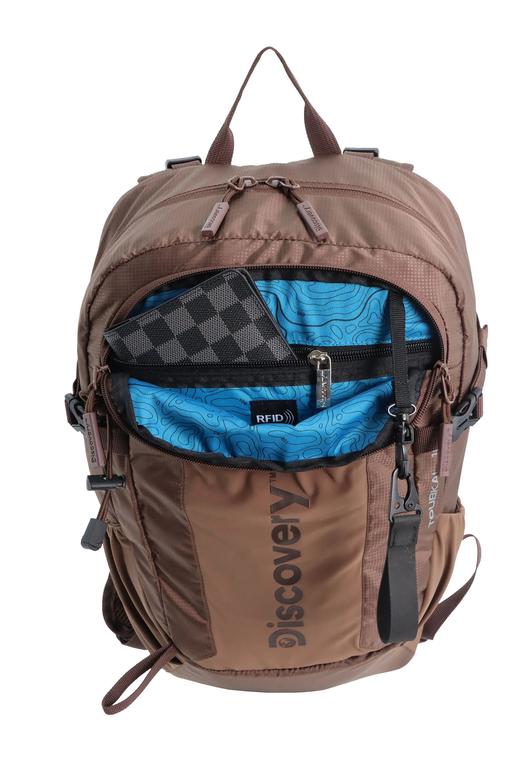 Discovery Outdoor Backpack  / School Backpack - D00611 Brown