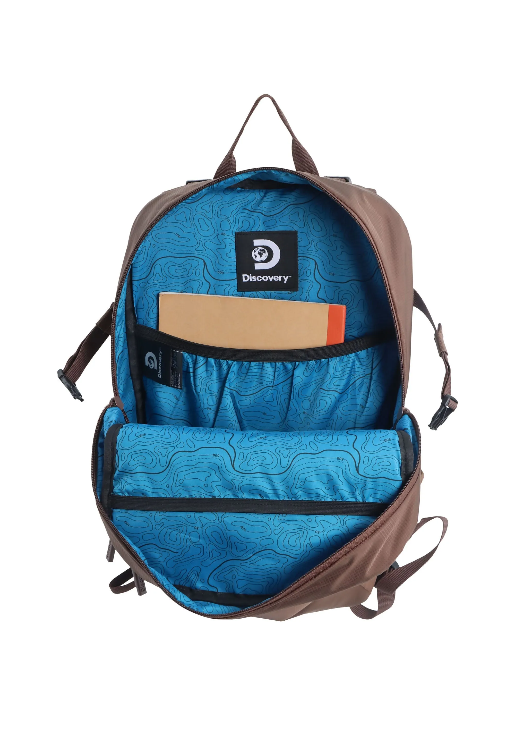 Discovery Outdoor Backpack  / School Backpack - D00611 Brown
