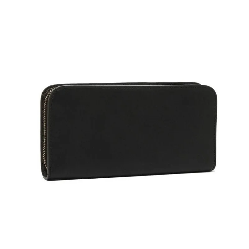 Disney Winking Mickey Mouse Glovetanned Leather Accordion Zip Wallet