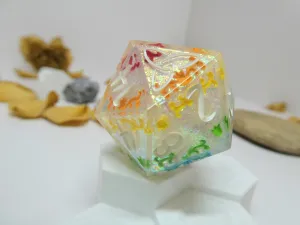 Divine Songbird Intricate Oversized d20