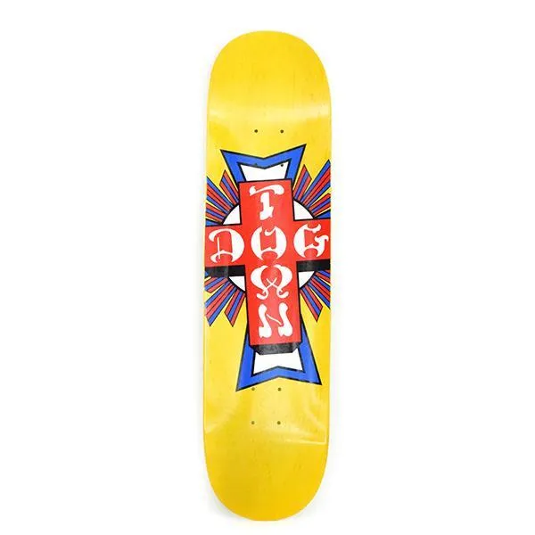 Dogtown Skateboards Street Cross Logo Deck - 8.5" (Assorted Colours & Stains)
