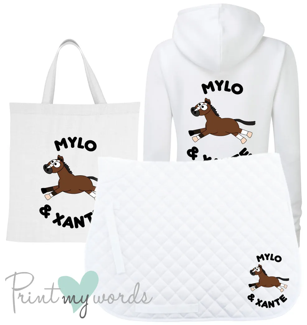 'Dolly' Children's Personalised Matching Equestrian Set - Plodders Design