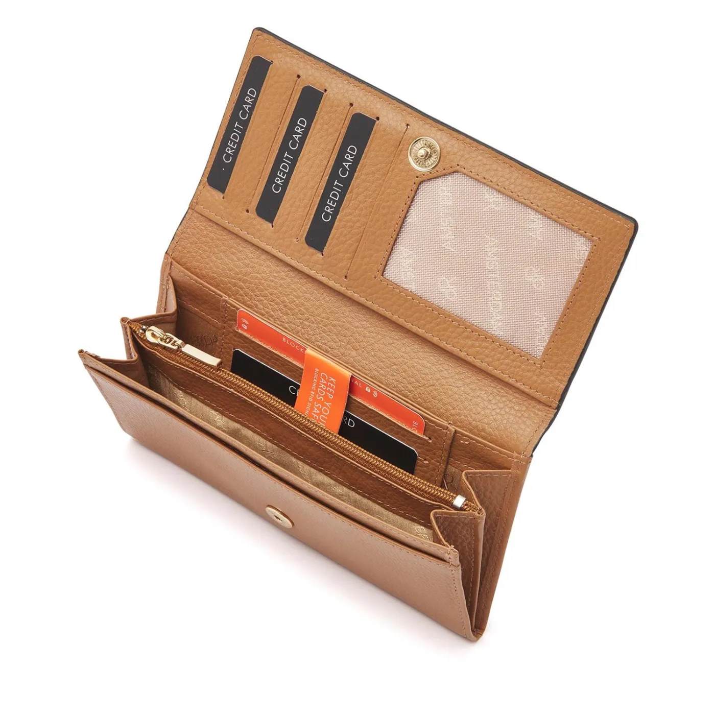 dR Amsterdam Purse | Camel