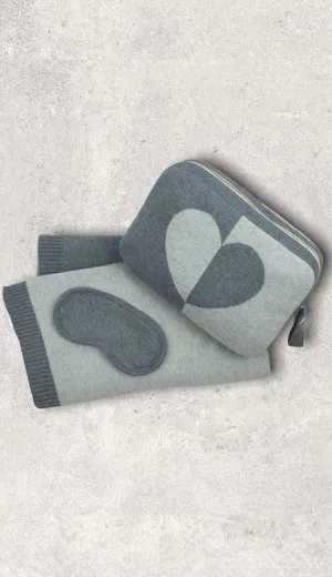 Dual Hearty Heart Grey
