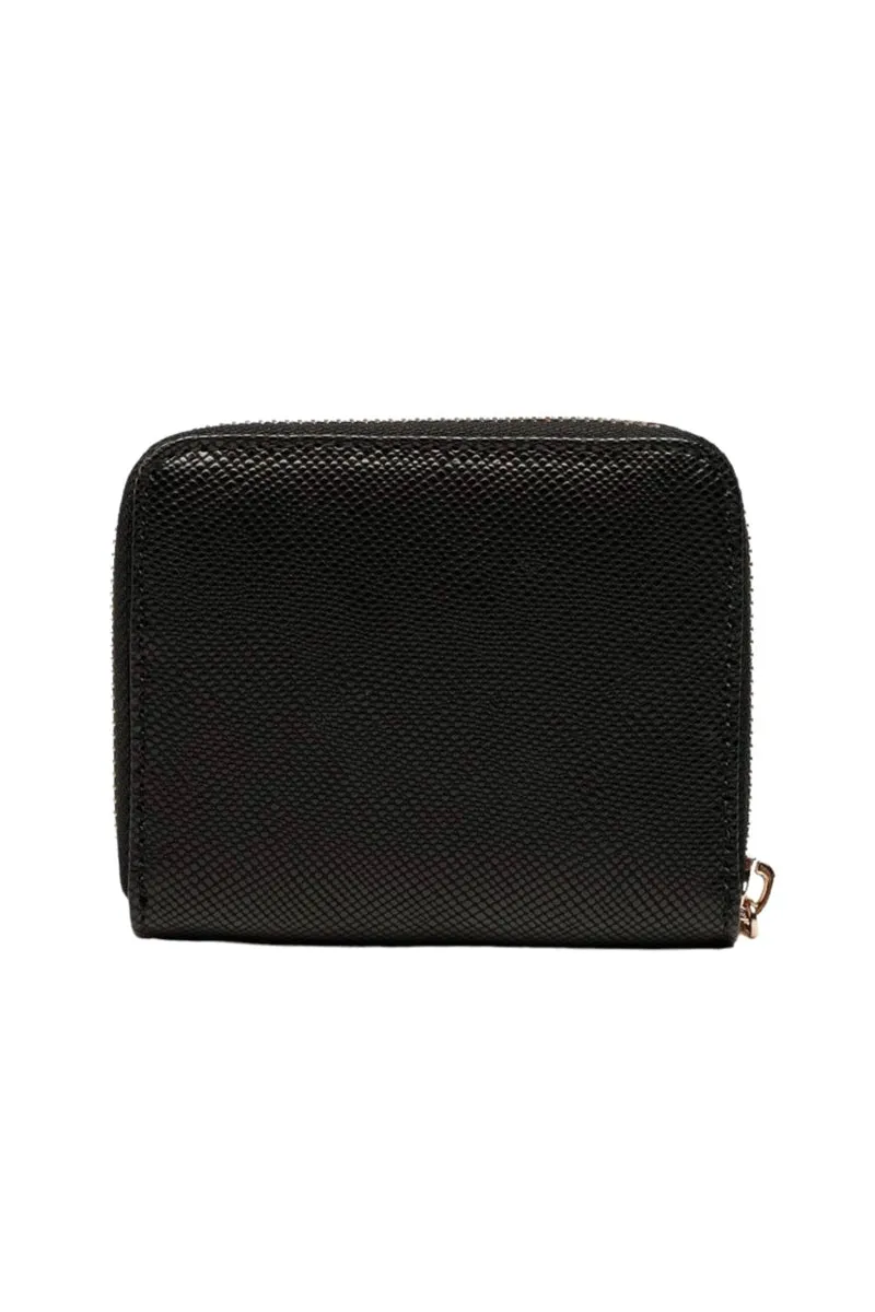 Eco Alexie Slg Sml Zip Around - Black