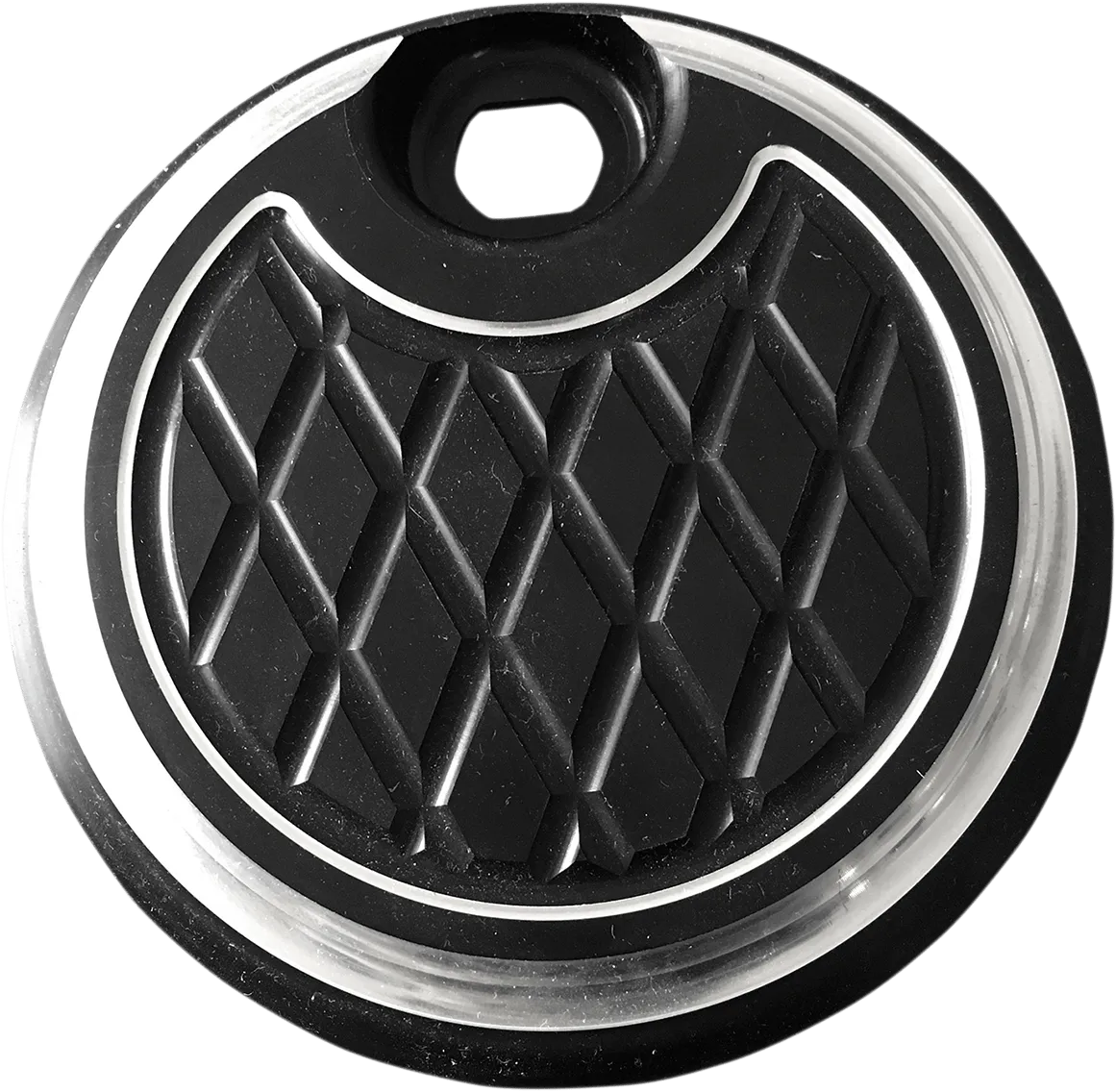 Eddie Trotta Designs TC-104B Fuel Door - Cross Cut - Black