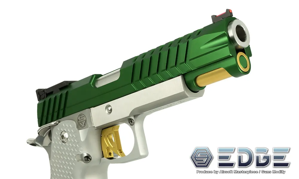 EDGE Custom “MAX” Aluminum Standard Slide for Hi-CAPA/1911 (Silver)