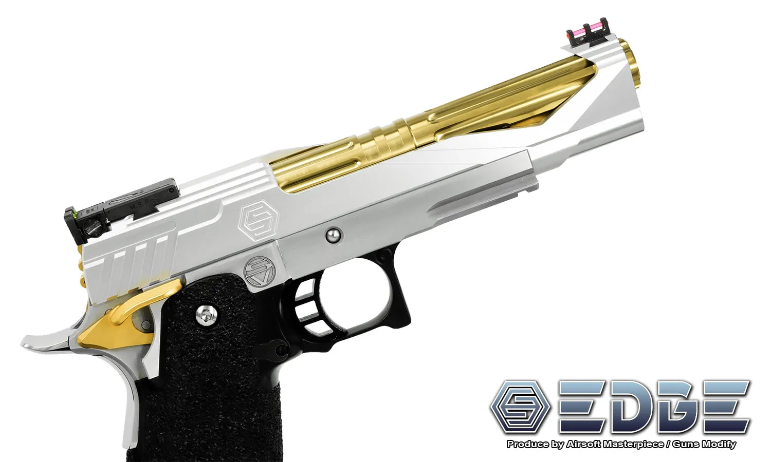 EDGE “GIGA” Aluminum Standard Slide for Hi-CAPA/1911 (Black)