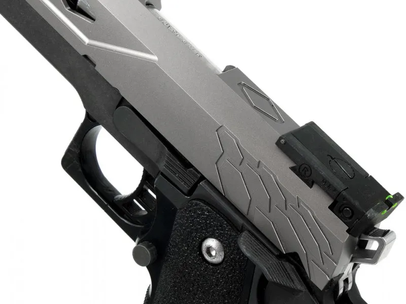 EDGE "SHIELD" Aluminum Standard Slide for Hi-CAPA/1911 (Silver)