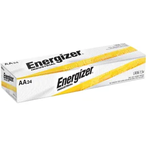 Energizer Industrial Alkaline AA Batteries, 24 pack