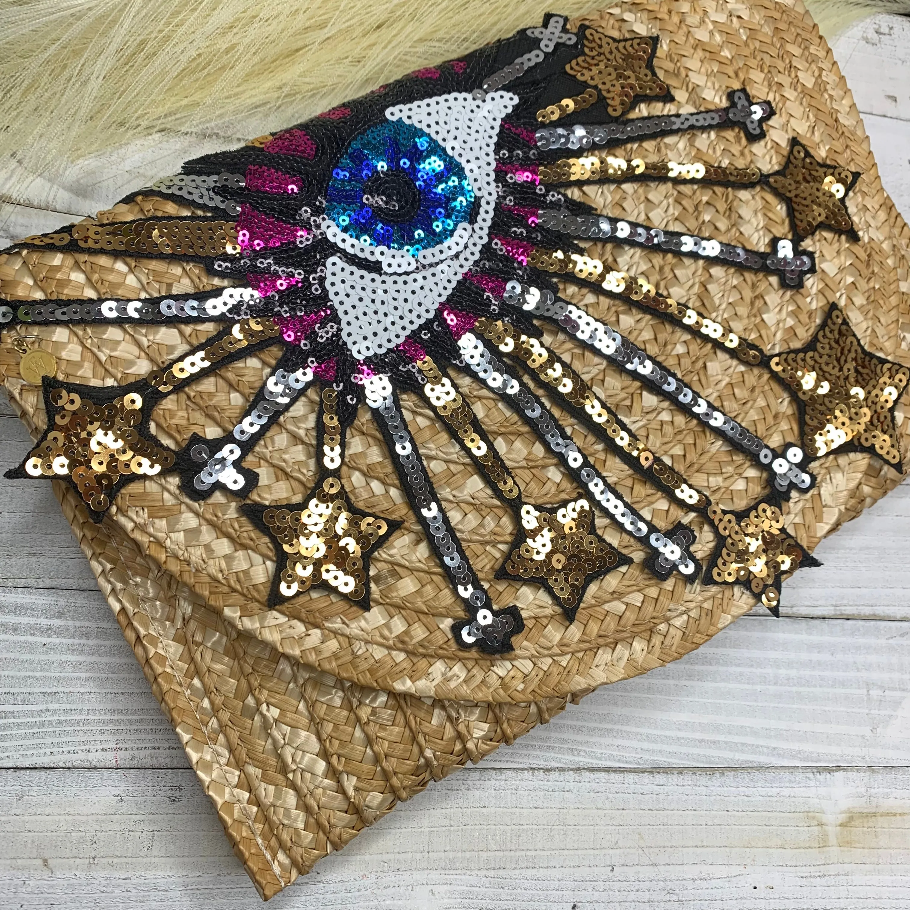 Erika Williner Designs - Evil Eye Explosion Clutch