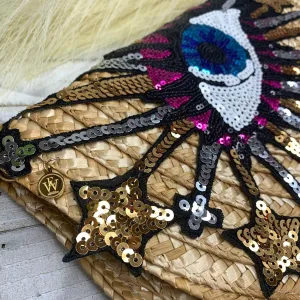 Erika Williner Designs - Evil Eye Explosion Clutch