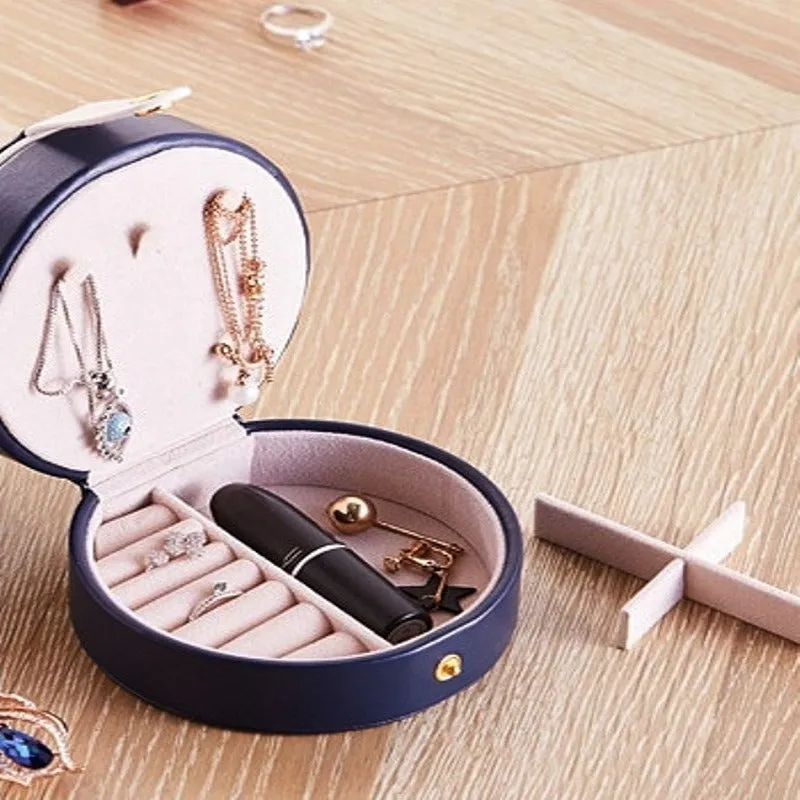 European Princess Leather Jewelry Box