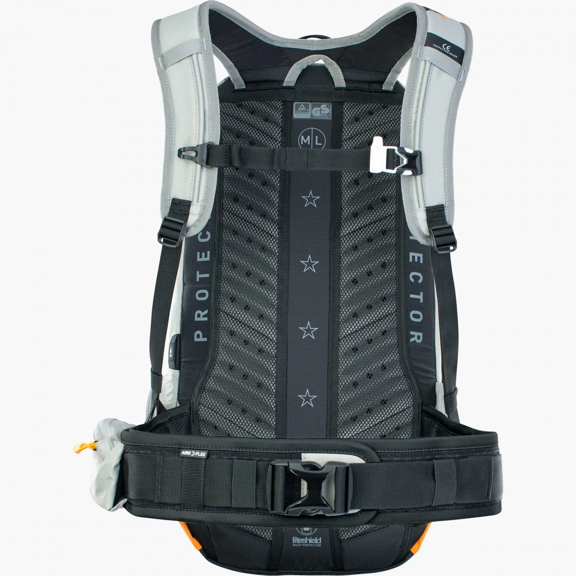 Evoc Fr Enduro E-ride 16 Backpack Stone/bright Orange