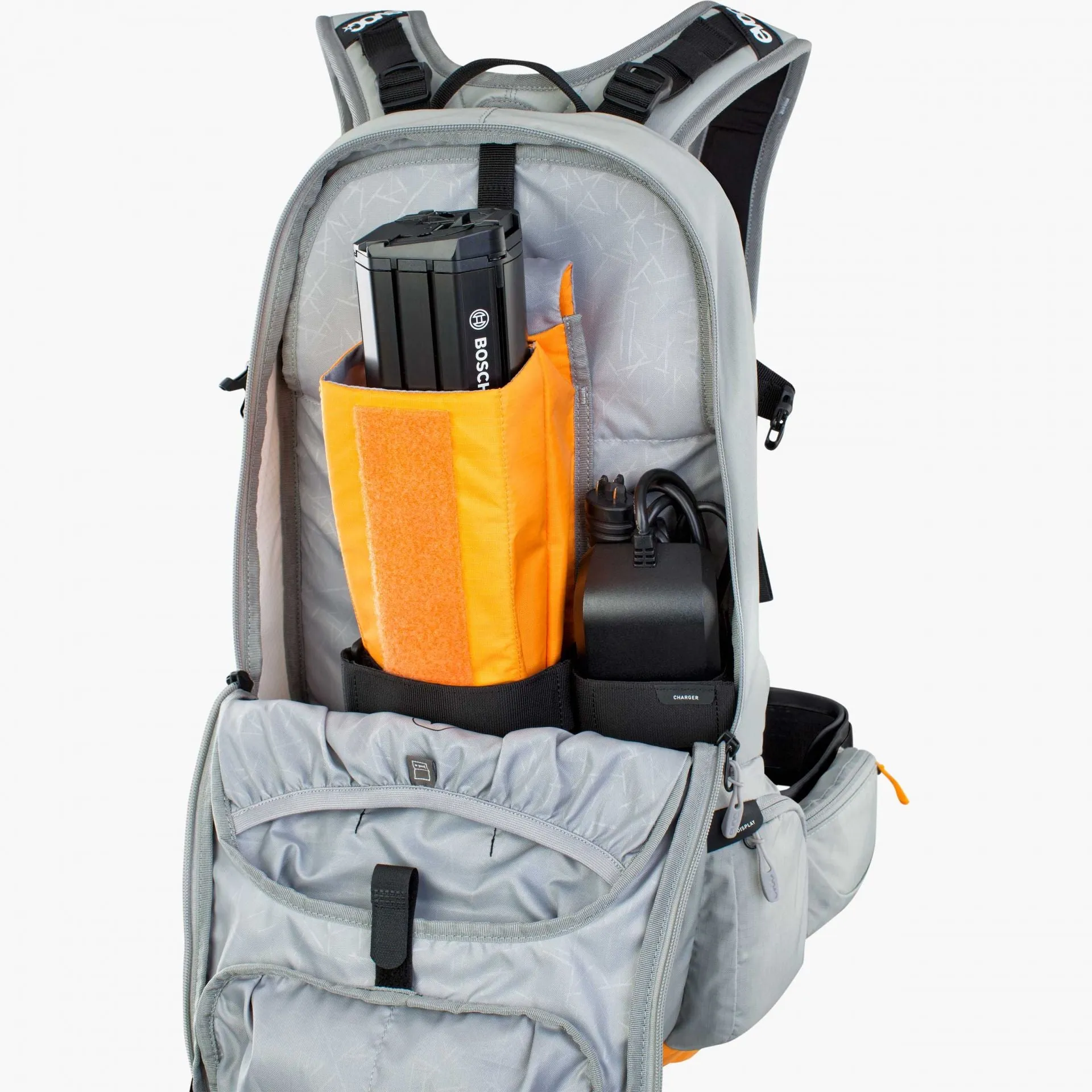 Evoc Fr Enduro E-ride 16 Backpack Stone/bright Orange