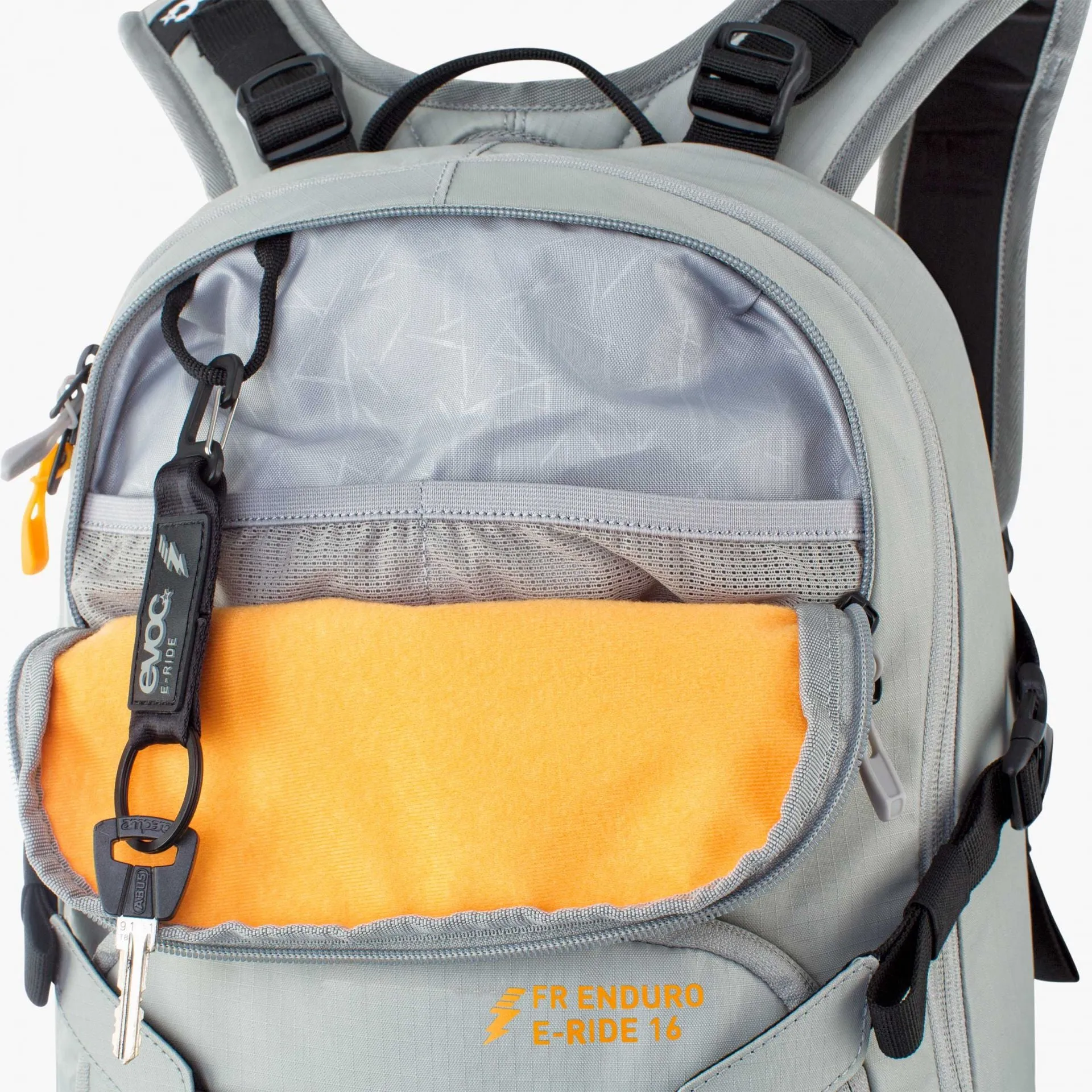 Evoc Fr Enduro E-ride 16 Backpack Stone/bright Orange
