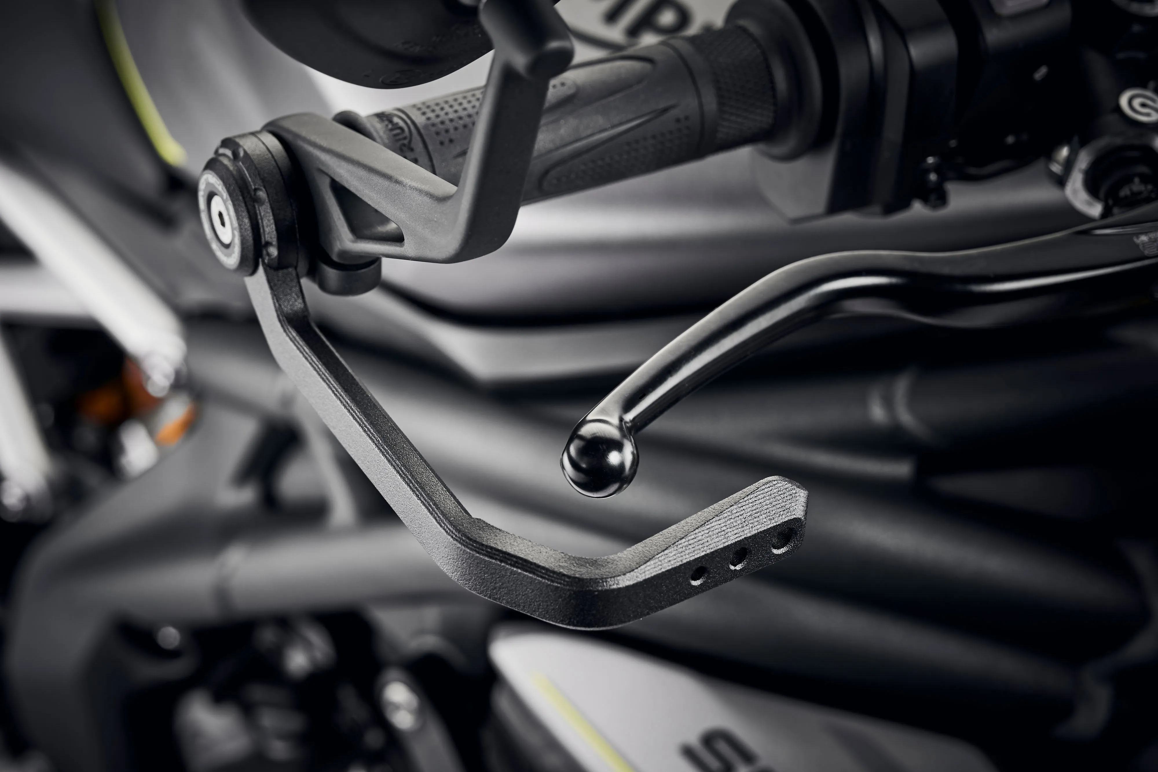 Evotech Triumph Speed Triple 1200 RS Brake And Clutch Lever Protector Kit (2021 ) (Bar End Mirror Version)