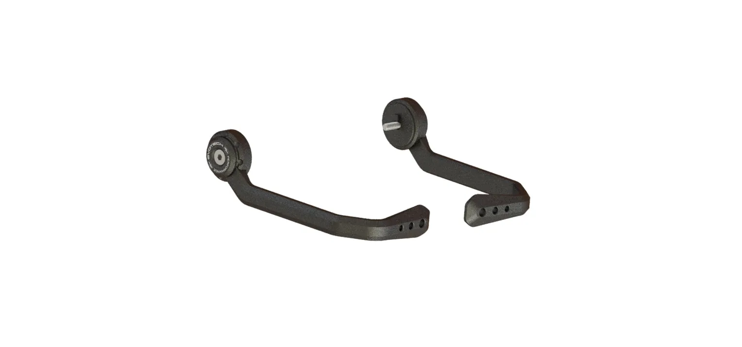 Evotech Triumph Speed Triple 1200 RS Brake And Clutch Lever Protector Kit (2021 ) (Bar End Mirror Version)