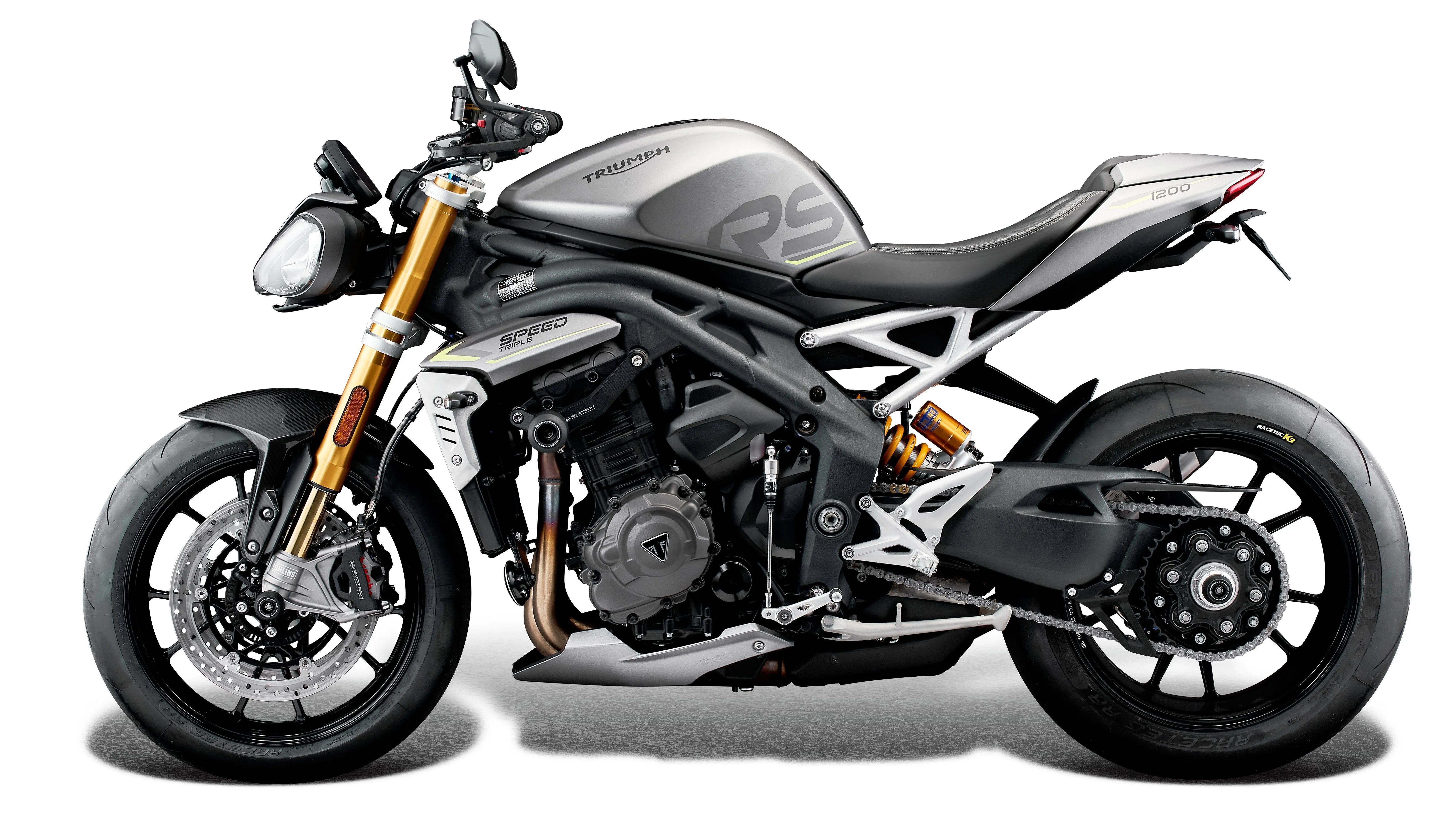 Evotech Triumph Speed Triple 1200 RS Brake And Clutch Lever Protector Kit (2021 ) (Bar End Mirror Version)