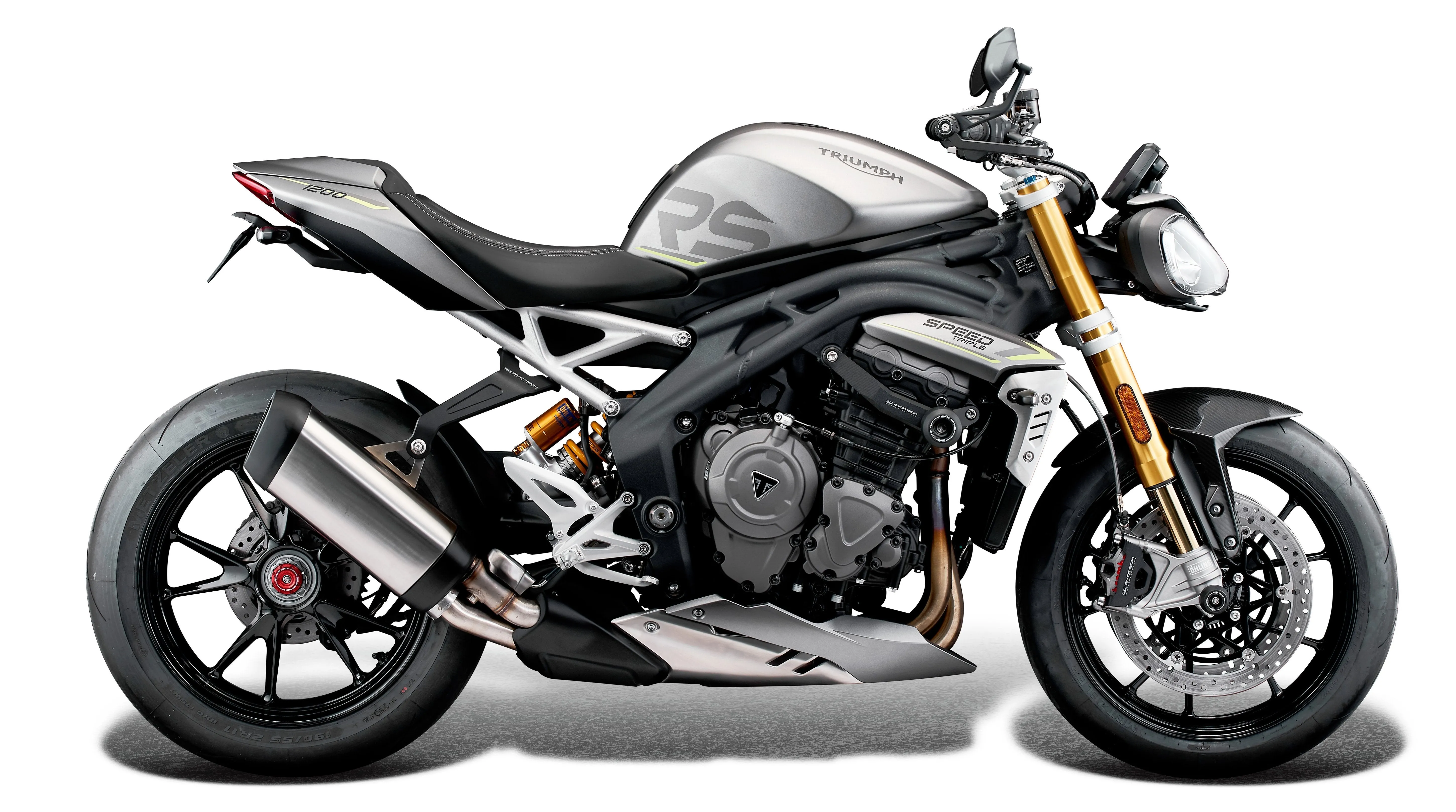 Evotech Triumph Speed Triple 1200 RS Brake And Clutch Lever Protector Kit (2021 ) (Bar End Mirror Version)