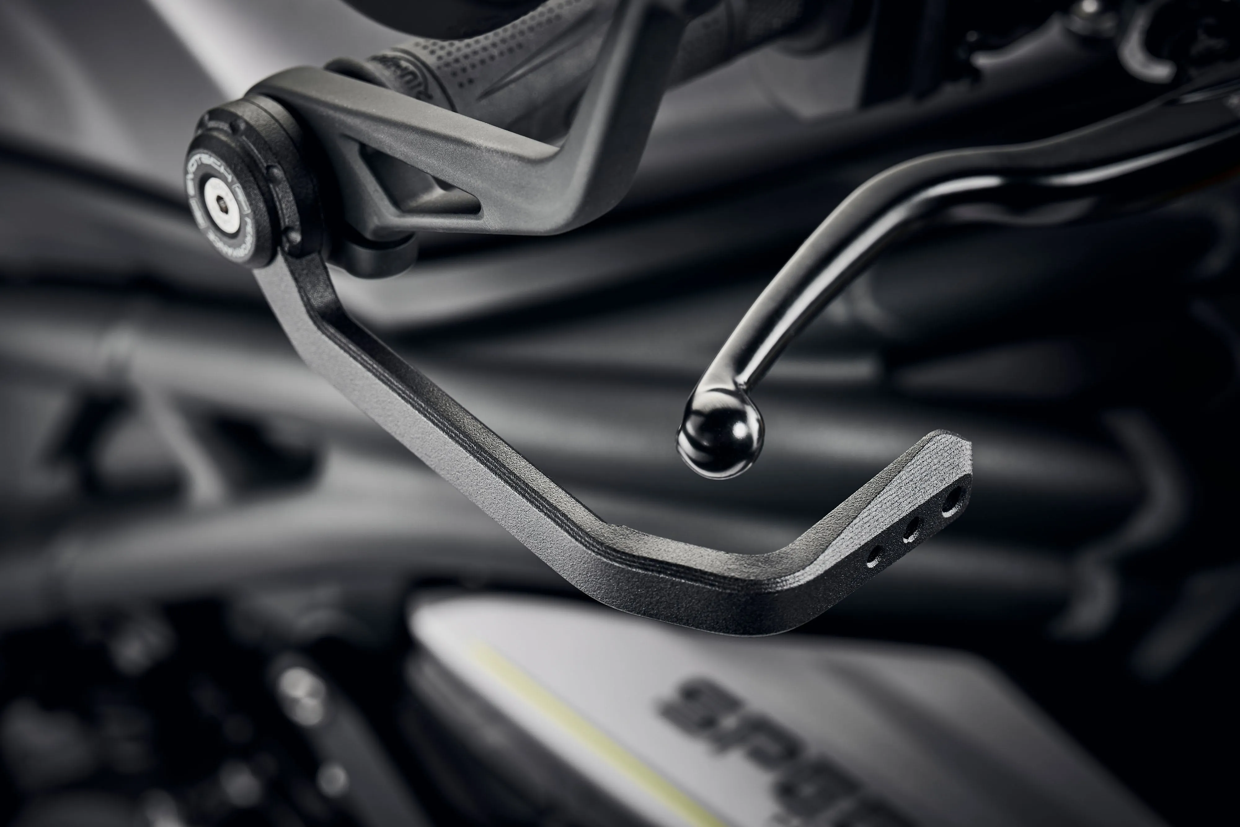 Evotech Triumph Speed Triple 1200 RS Brake And Clutch Lever Protector Kit (2021 ) (Bar End Mirror Version)