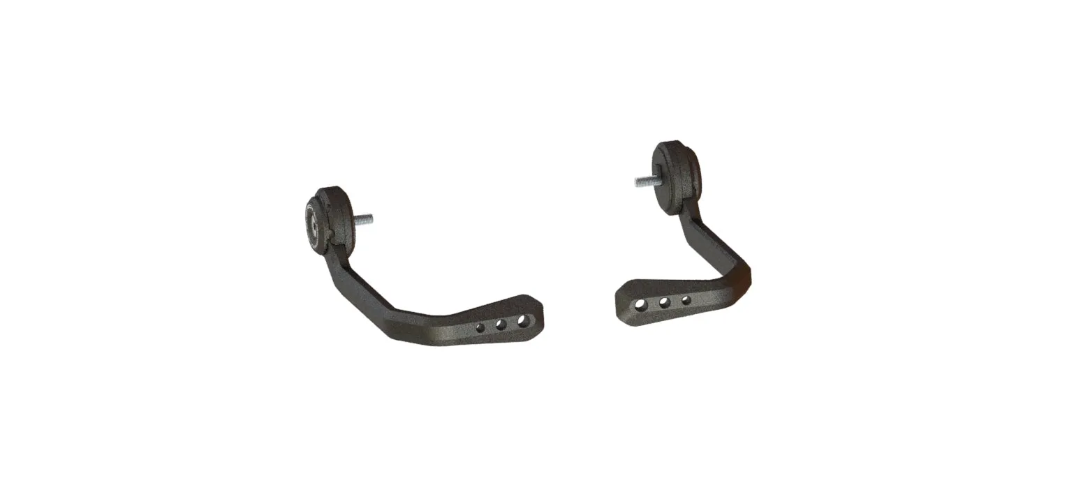 Evotech Triumph Speed Triple 1200 RS Brake And Clutch Lever Protector Kit (2021 ) (Bar End Mirror Version)