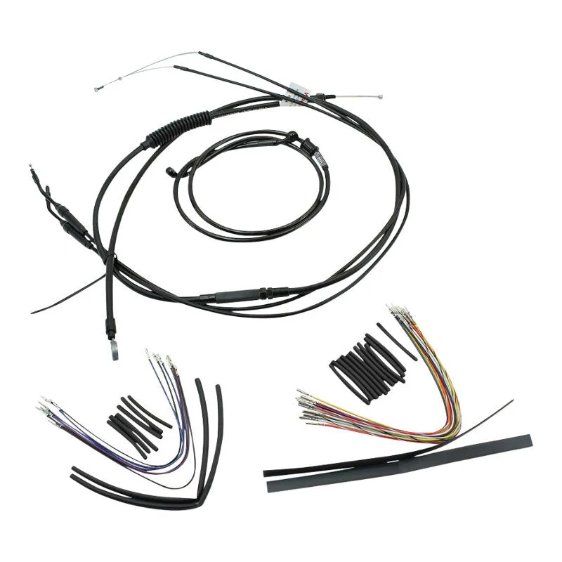Extended Cable / Brake Line Kit For 16" Ape Hangers Harley Sportster XL 2004-2006