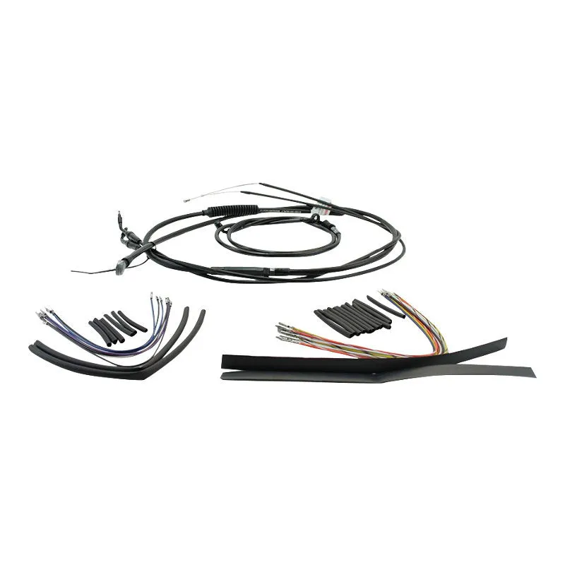 Extended Cable / Brake Line Kit For 16" Ape Hangers Harley Sportster XL 2004-2006