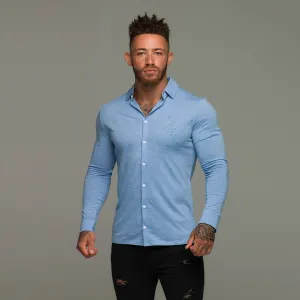 Father Sons Super Slim Baby Blue Jersey - FSH04 (LAST CHANCE)