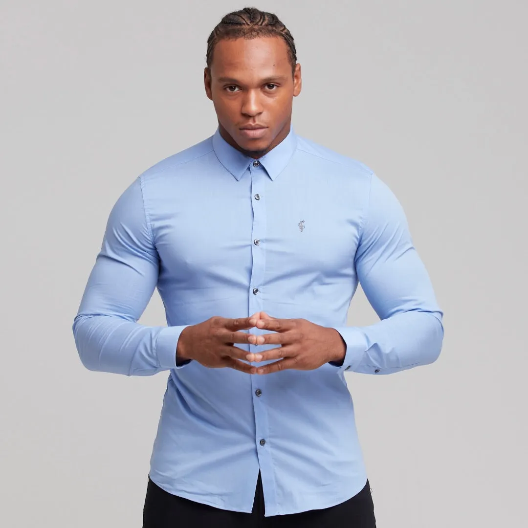 Father Sons Super Slim Stretch Classic Light Blue - FS142