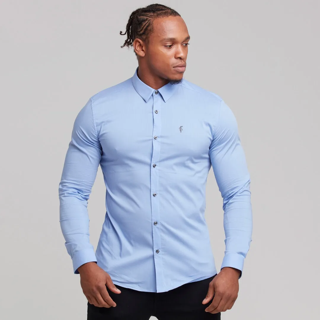 Father Sons Super Slim Stretch Classic Light Blue - FS142