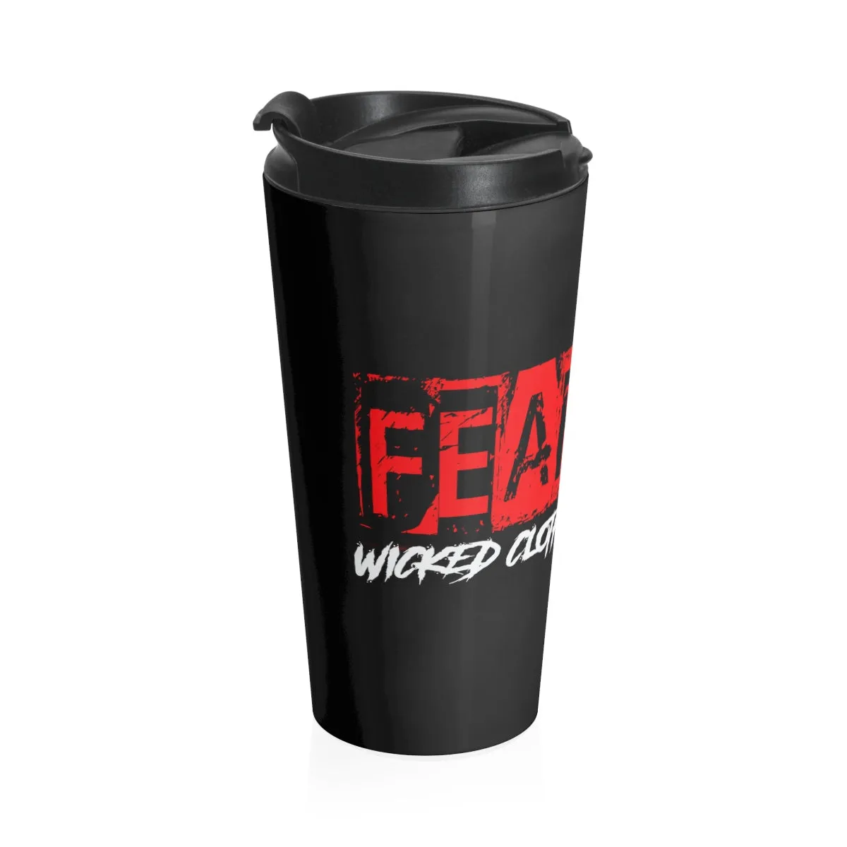 Fearless/Red /Stainless Steel Travel Mug