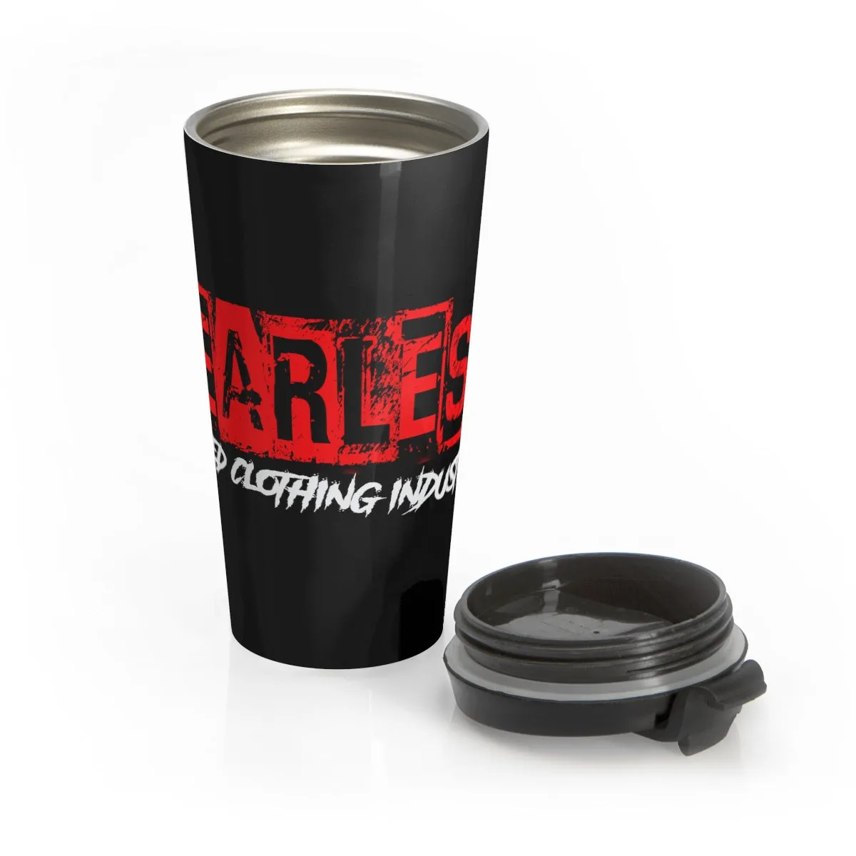 Fearless/Red /Stainless Steel Travel Mug