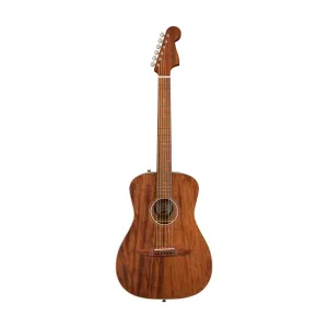 Fender California Malibu Special Acoustic-Electric Guitar w/Bag, PF FB, Natural