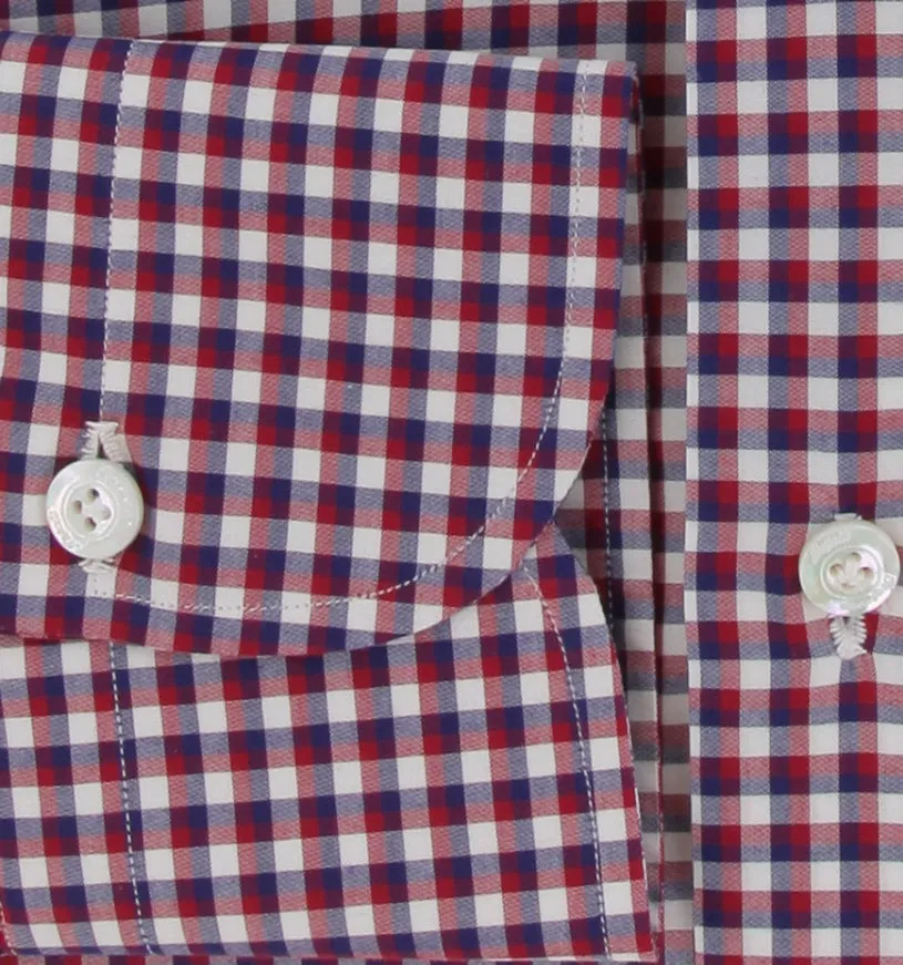 Finamore Napoli Red Shirt - Slim